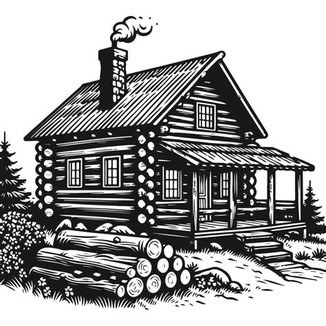 Log Cabin Svg Free _ 365 log cabin clip art free images – ARKBC