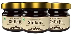 Trivang Pure Original Himalayan Shilajit/Shilajeet Resin 20G Pack of 3 ...