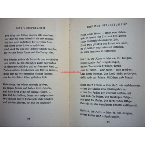 BALDUR von SCHIRACH - Das Lied der Getreuen, Sammlermarkt-Nord ...