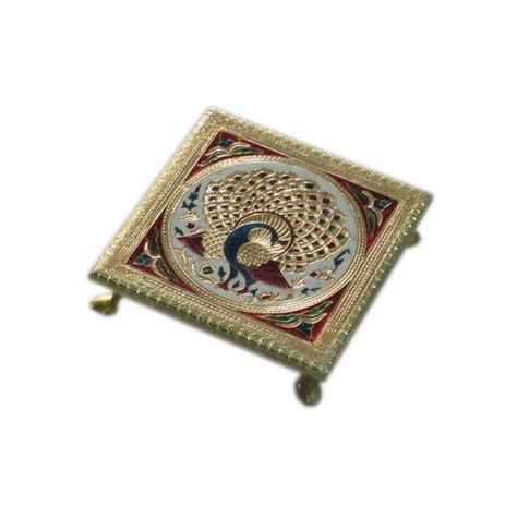 Buy JJH Handicraft Bajot Chowki Online at Low Prices in India - Amazon.in