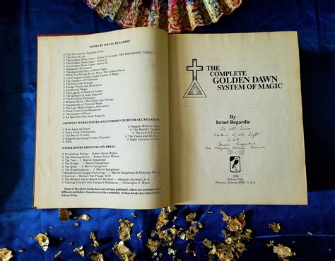 The Complete Golden Dawn System of Magic SIGNED TWICE - Etsy