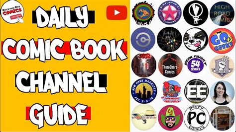 Comic Book YouTube Channels for July 2nd, New Comics, Marvel Comics, DC ...
