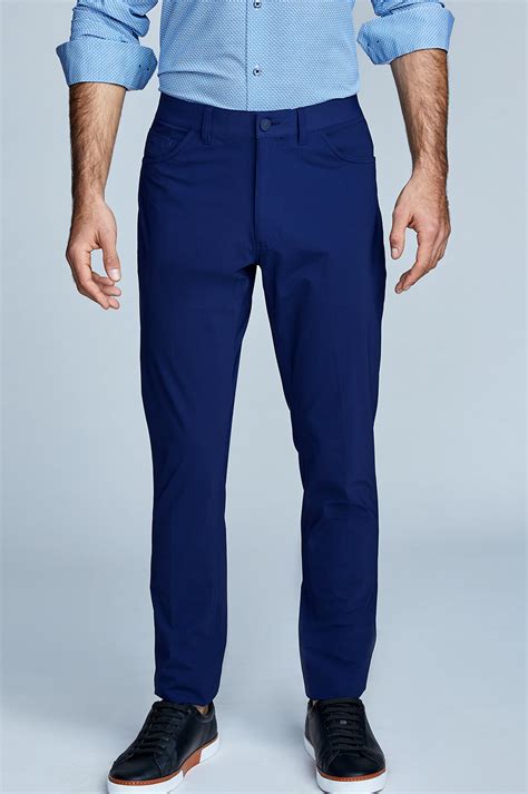 Dark Blue Pants Outfit Men