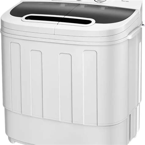 JB Compact Mini Portable Twin Tub Washing Machine, 13lbs Capacity ...