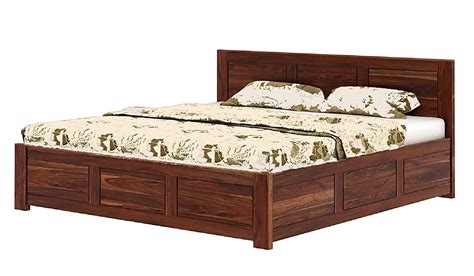 MAMTA DECORATION Sheesham Wood King Size Bed with Box Storage Solid ...
