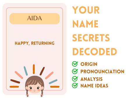 Aida - Girl Name Meaning and Pronunciation