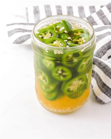 Quick Pickled Jalapeno Peppers - Fresh Fit Kitchen