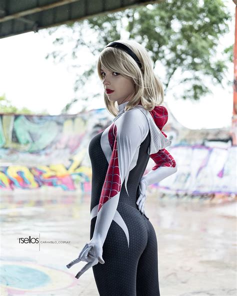 Caram3llo Cosplay as Spider-Gwen : r/cosplaygirls