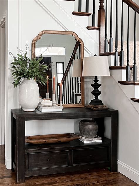 Faux Real Touch Eucalyptus Branch … curated on LTK Entrance Table Decor ...