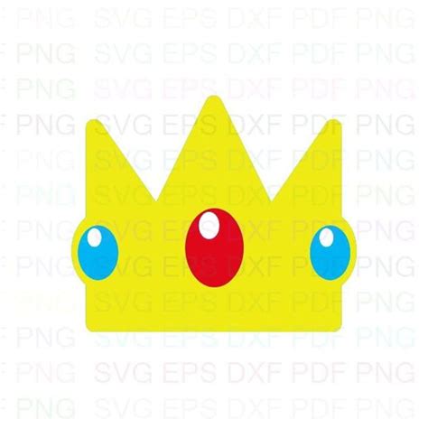 Princess Peach Crown Printable - Free Printable Templates