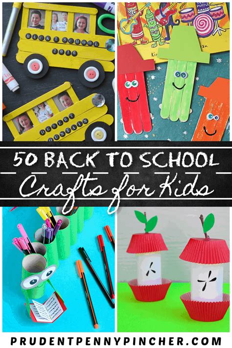 Back to School Crafts 的图像结果