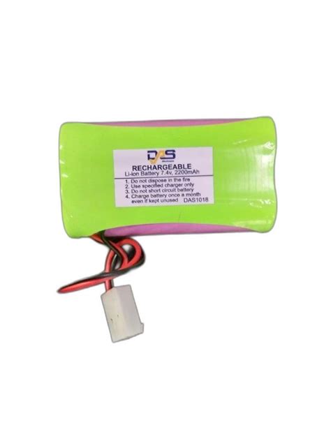 7.4V Lithium Ion Battery Pack - Lithium Phosphate Battery Manufacturer ...