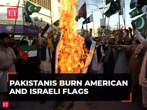 'Israel will cease to exist...': Pakistanis support Palestine; burn US ...