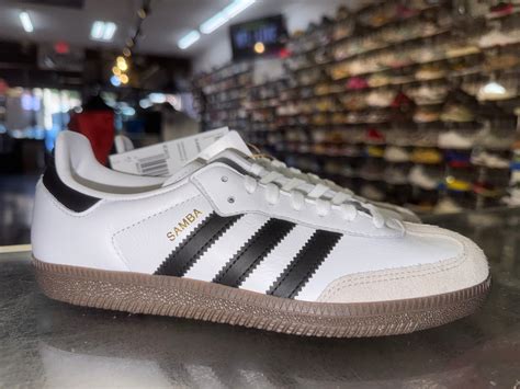 Size 5y Adidas Samba OG "Cloud White Core Black" Brand New – Direct Kicks