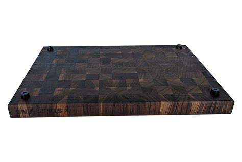 Walnut Butcher Block Cutting Board from Stag's End