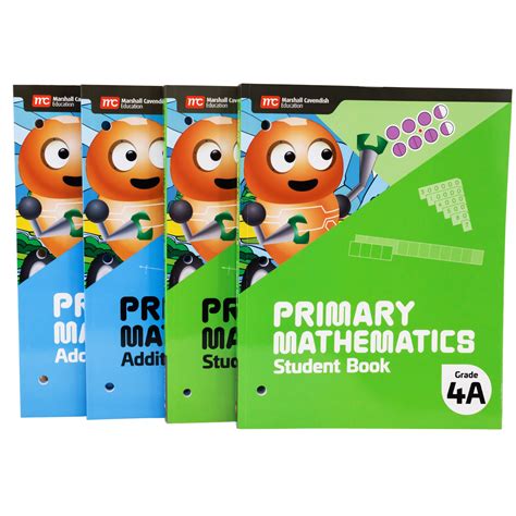Singapore Primary Mathematics Grade 4 Bundle