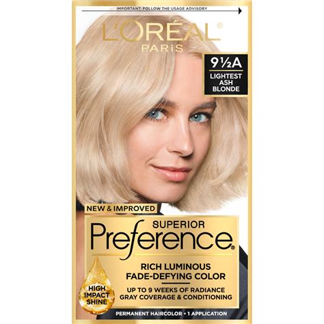 Loreal Paris Superior Preference Fade Defying Shine Permanent Hair ...