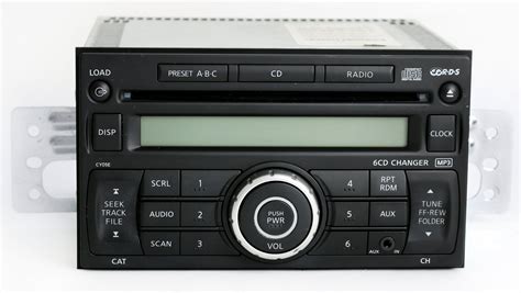 Nissan Versa 2007-09 Radio AM FM 6 Disc mp3 CD w Aux Input 28185EM33A – 1factoryradio