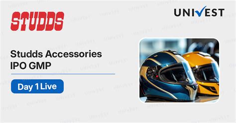 Studds Accessories IPO GMP Day 1 | Click to Check Live Updates