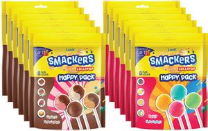 LuvIt Smackers Fruit and Chocolate Flavoured|Happy Pack Combo with ...