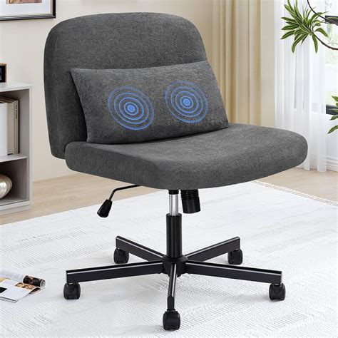 Criss Cross Chair with Wheels, Massage Cross Legged Office Chair with 2 ...