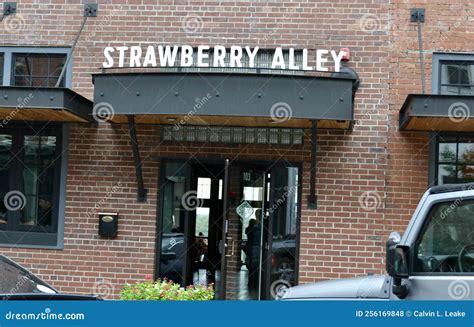 Strawberry Alley, Clarksville, Mississippi Editorial Stock Photo ...