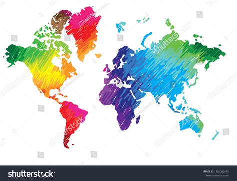 Flat World Map with Countries 的图像结果