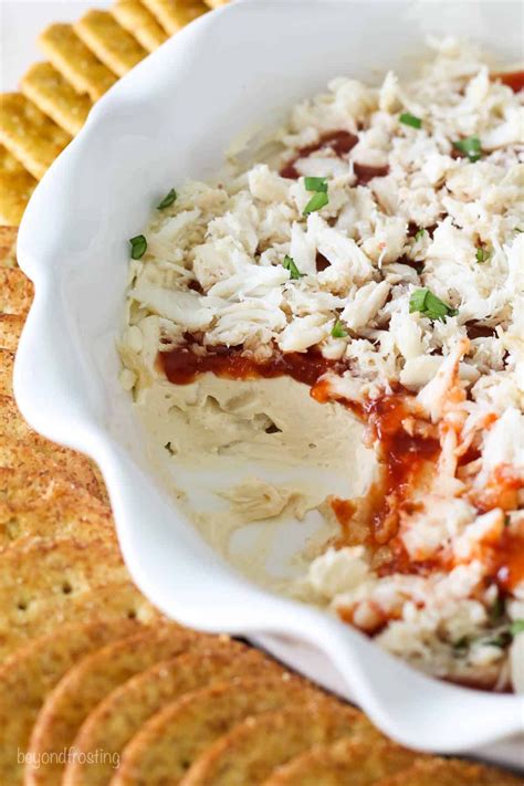 This Cold Crab Dip comes together in just a few minutes, with a handful ...