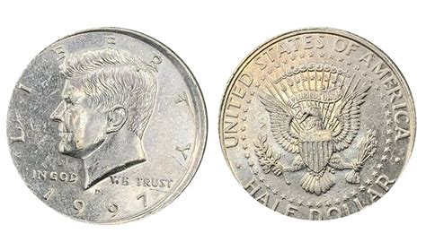 1997 Half Dollar Value Chart — Kennedy 50 Cent Coin Prices | Coin ID ...