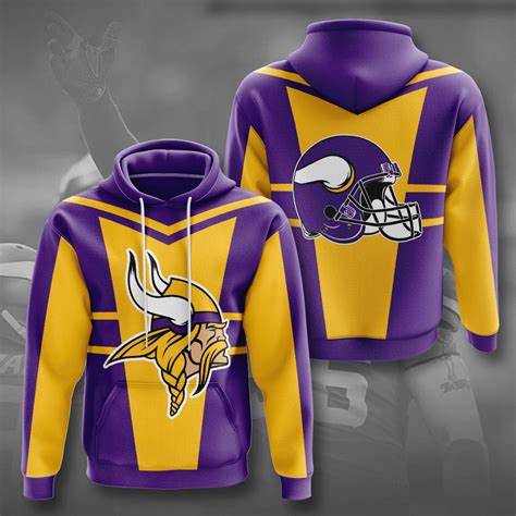 Minnesota Vikings 3D Hoodie For Awesome Fans - Vikingsfanstore.com