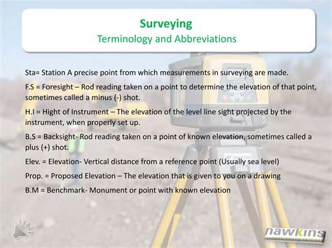 Blueprint reading, surveying and layout 18.1 | PPTX