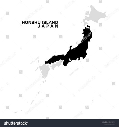 honshu map english - map of japan honshu island