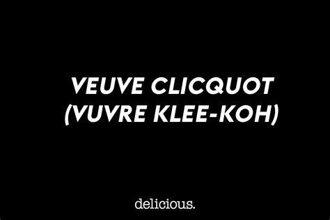 How to pronounce French Champagne brands