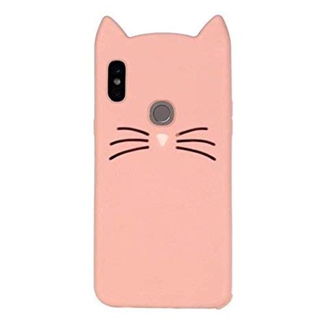 RGSG Cute Meow Soft Silicone Back Cover for Vivo V9 - Pink : Amazon.in ...