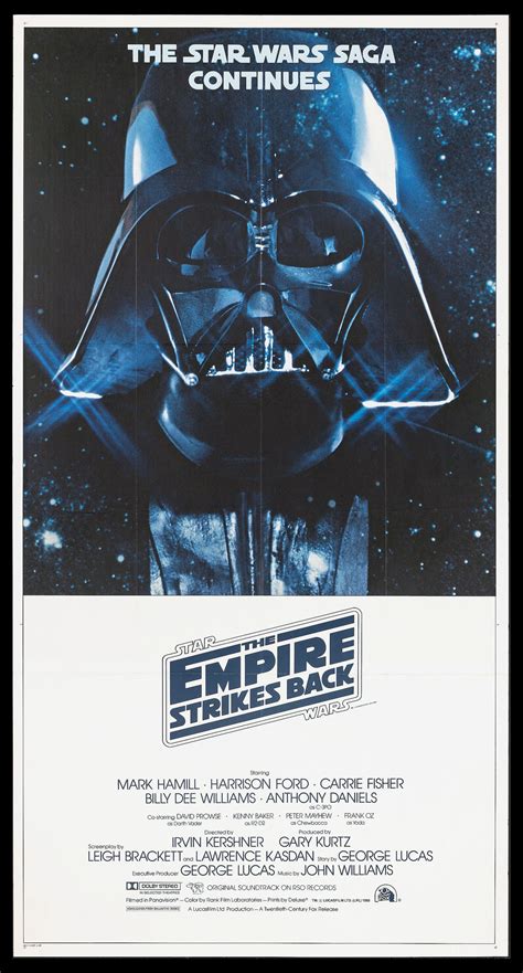 Empire Strikes Back Movie Poster STAR WARS Post 5 The Empire Strikes