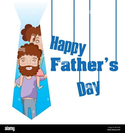 Happy fathers day funny cartoons Stock Vector Image & Art - Alamy