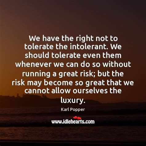 The power to tolerate