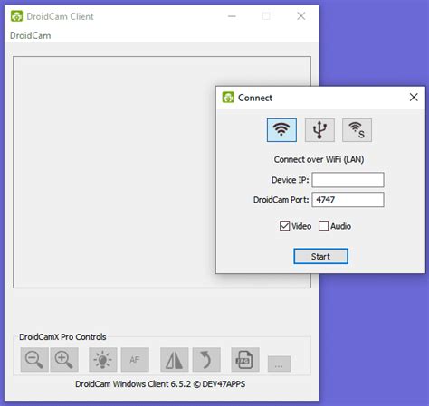 DroidCam Windows Client – Download