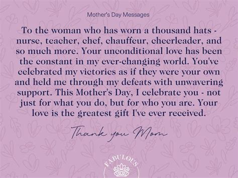 Heartfelt Mother's Day Messages | Show Your Love