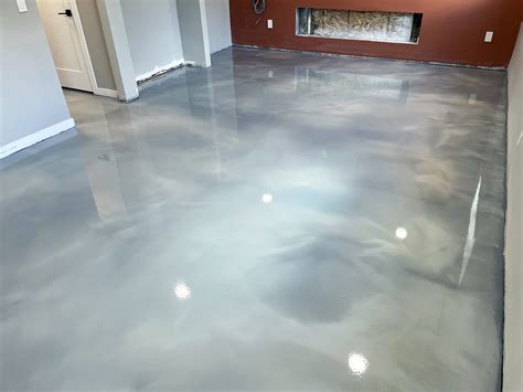 Metallic Epoxy Flooring - Sweet Concrete