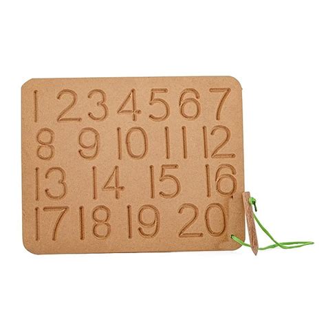 Buy Kidivo English Alphabets Wooden Numeric Writing Practice Tracing ...
