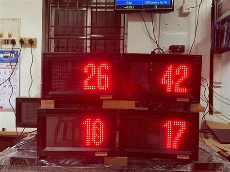 LED Counter Display Boards - Led Wireless Timer Display Board ...