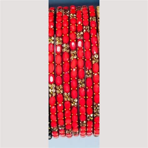 Chitra Bangles Multi Color Glass Bangle (12 Piece In One Box ...