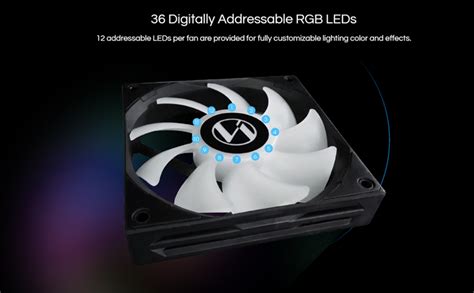 LIAN LI ST120 RGB - White | 120mm PWM ARGB Case Fan with ARGB ...