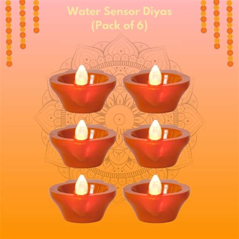 Water Sensor Diya (6,12,24,36) Combo – YouJunction
