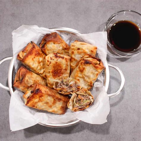 Crispy Air Fried Beef Egg Rolls - LazyKosherCooking