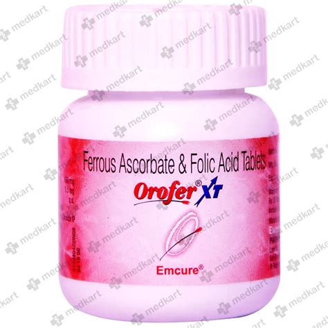 FERICIP XT TABLET 10'S Price, Uses, Side Effects & Substitutes | Medkart