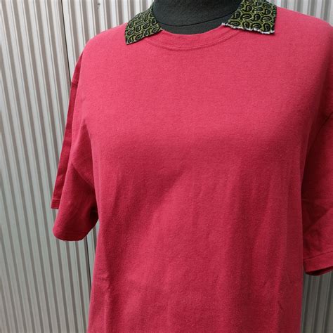 トーガ ビリリースTOGA VIRILIS/ペイズリー/襟付き/Tシャツ/50/赤/メンズ/RD16N7/007/ | 古着屋 ...