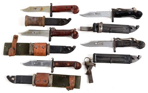 Lot Detail - LOT OF 5: AK-47 BAYONETS.