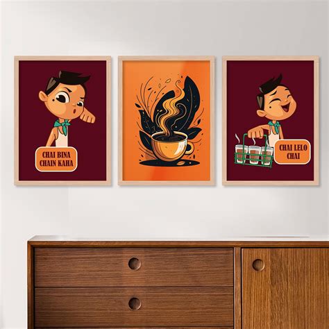 ARTELLY Kitchen Posters for Wall - Kitchen posters framed - Dining ...